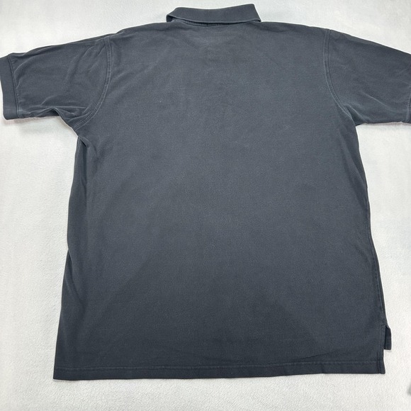 Grateful Dead Polo Shirt Mens 2XL Black Steal Your Face Embroidered Rock Y2K VTG - Picture 5 of 8